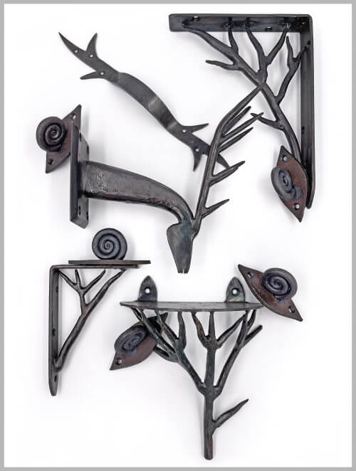 Wrought iron hardware from EMERY&Cie
