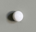 [EQ01.101-25S] RONDE OPAQUE WHITE (25 mm, Op voorraad)